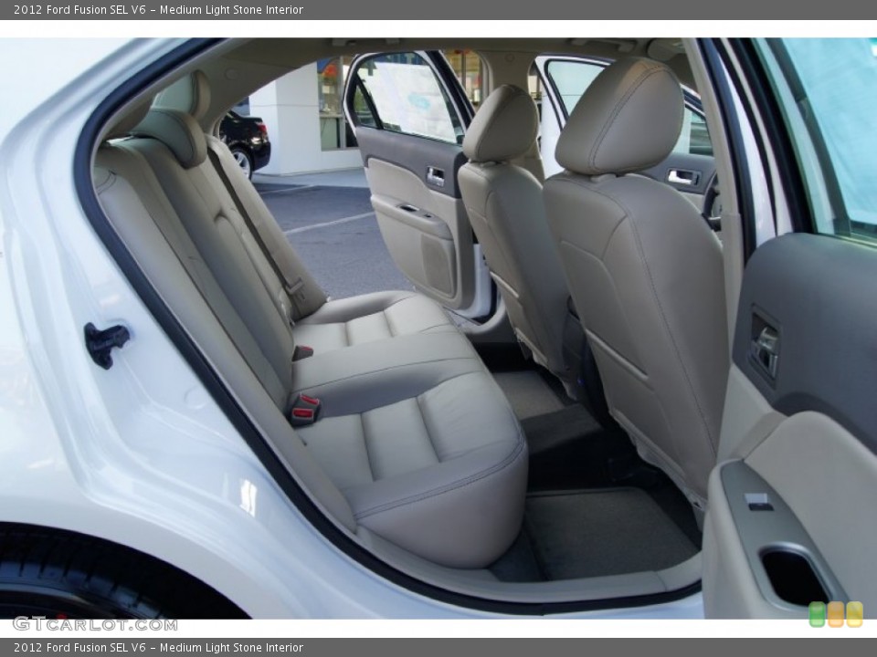 Medium Light Stone Interior Photo for the 2012 Ford Fusion SEL V6 #53020967