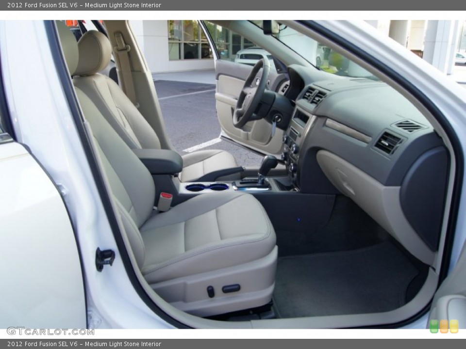 Medium Light Stone Interior Photo for the 2012 Ford Fusion SEL V6 #53020997