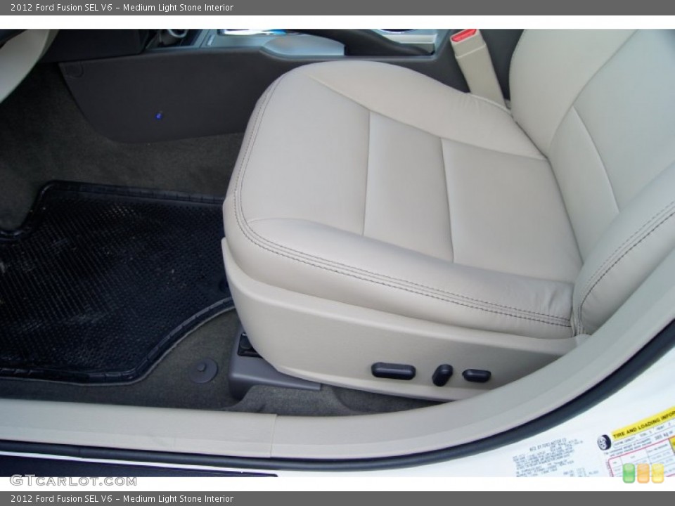 Medium Light Stone Interior Photo for the 2012 Ford Fusion SEL V6 #53021081