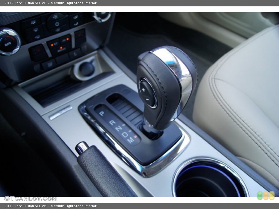 Medium Light Stone Interior Transmission for the 2012 Ford Fusion SEL V6 #53021225