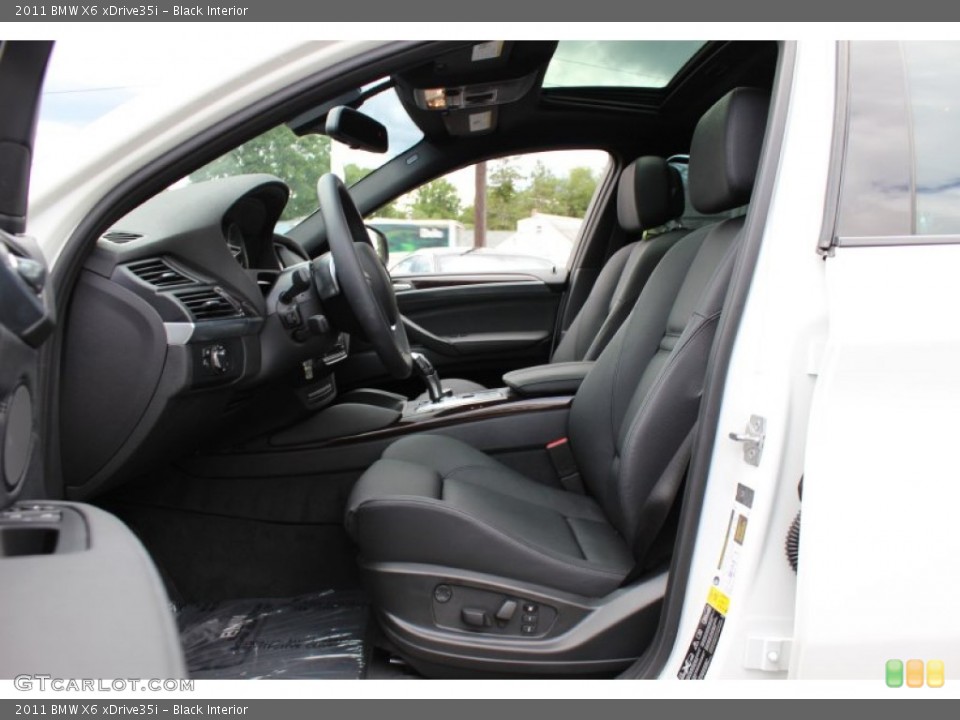 Black Interior Photo for the 2011 BMW X6 xDrive35i #53022683