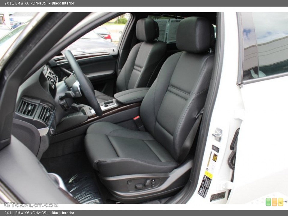 Black Interior Photo for the 2011 BMW X6 xDrive35i #53022698