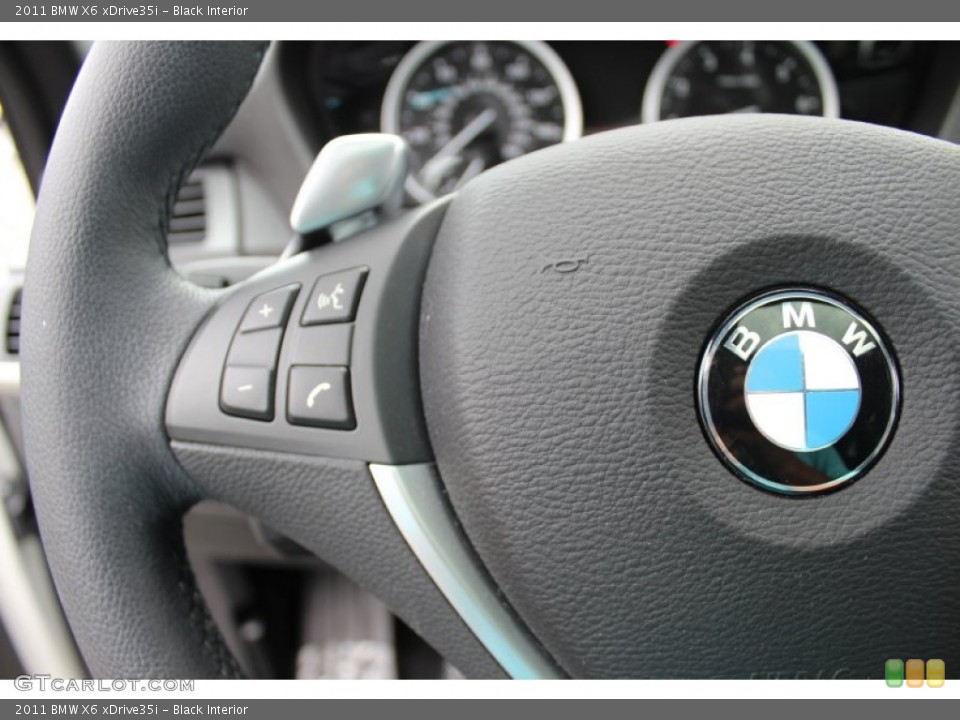 Black Interior Controls for the 2011 BMW X6 xDrive35i #53022743