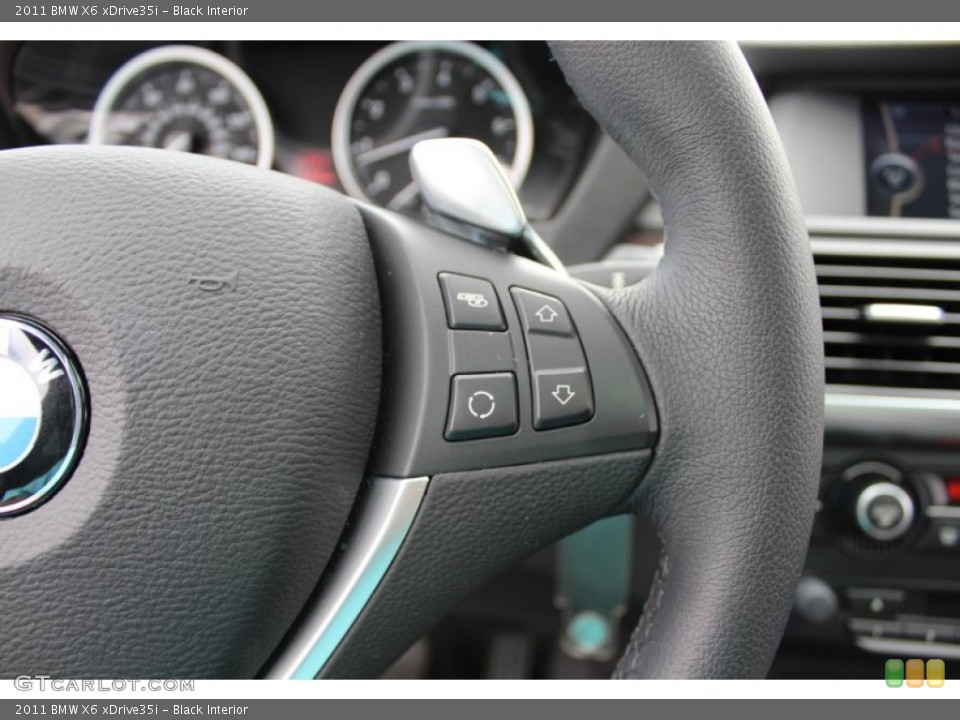Black Interior Controls for the 2011 BMW X6 xDrive35i #53022758