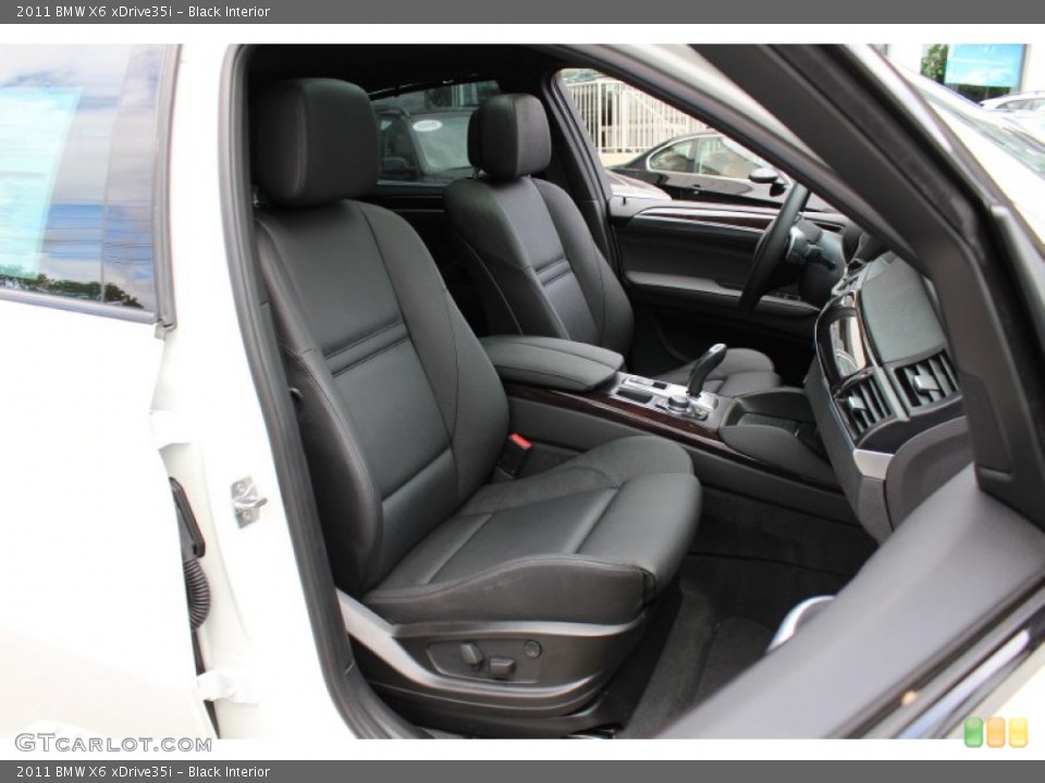 Black Interior Photo for the 2011 BMW X6 xDrive35i #53022998