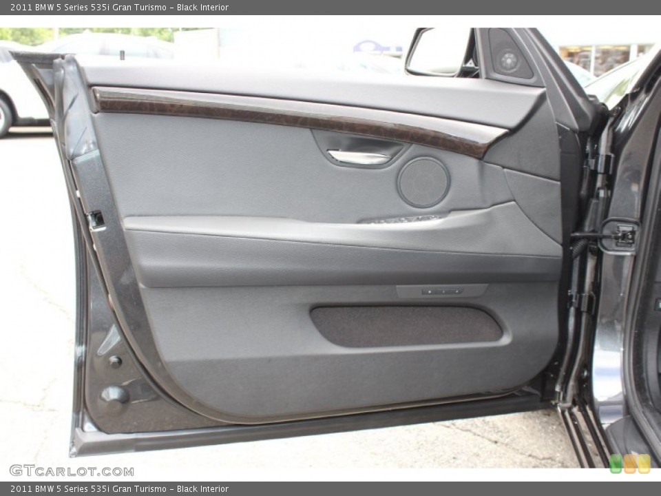 Black Interior Door Panel for the 2011 BMW 5 Series 535i Gran Turismo #53023214