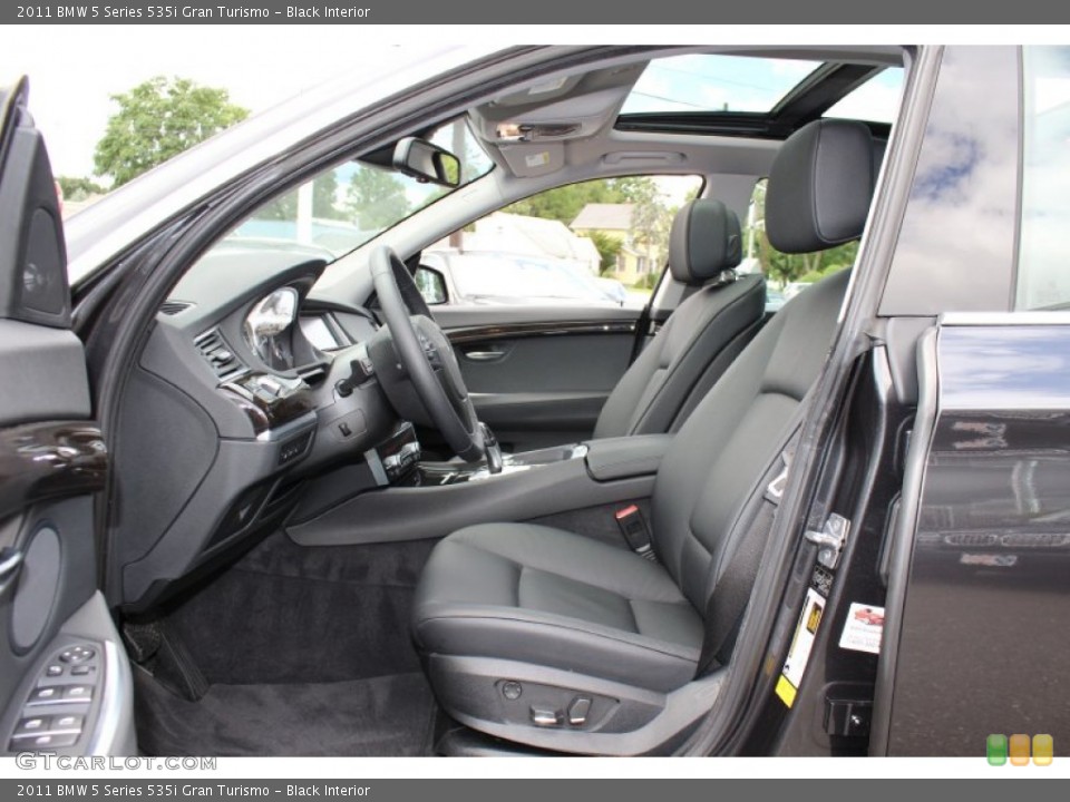 Black Interior Photo for the 2011 BMW 5 Series 535i Gran Turismo #53023241
