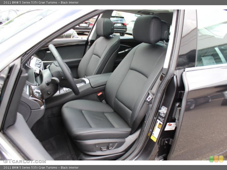 Black Interior Photo for the 2011 BMW 5 Series 535i Gran Turismo #53023262