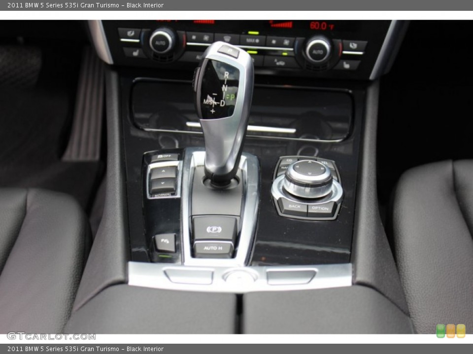 Black Interior Transmission for the 2011 BMW 5 Series 535i Gran Turismo #53023372