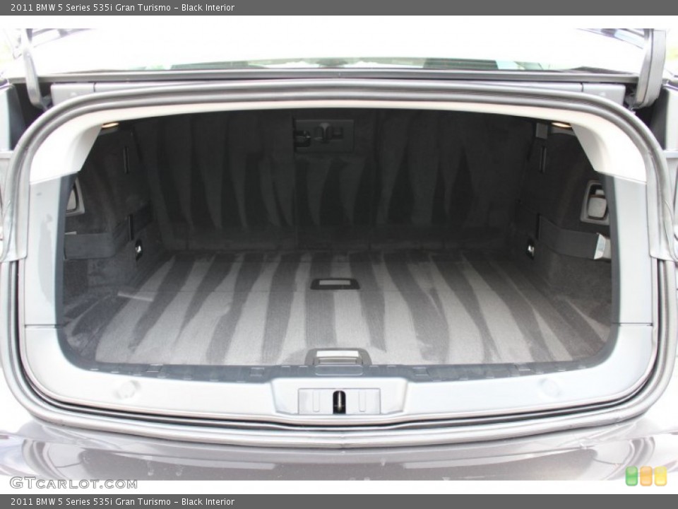 Black Interior Trunk for the 2011 BMW 5 Series 535i Gran Turismo #53023400