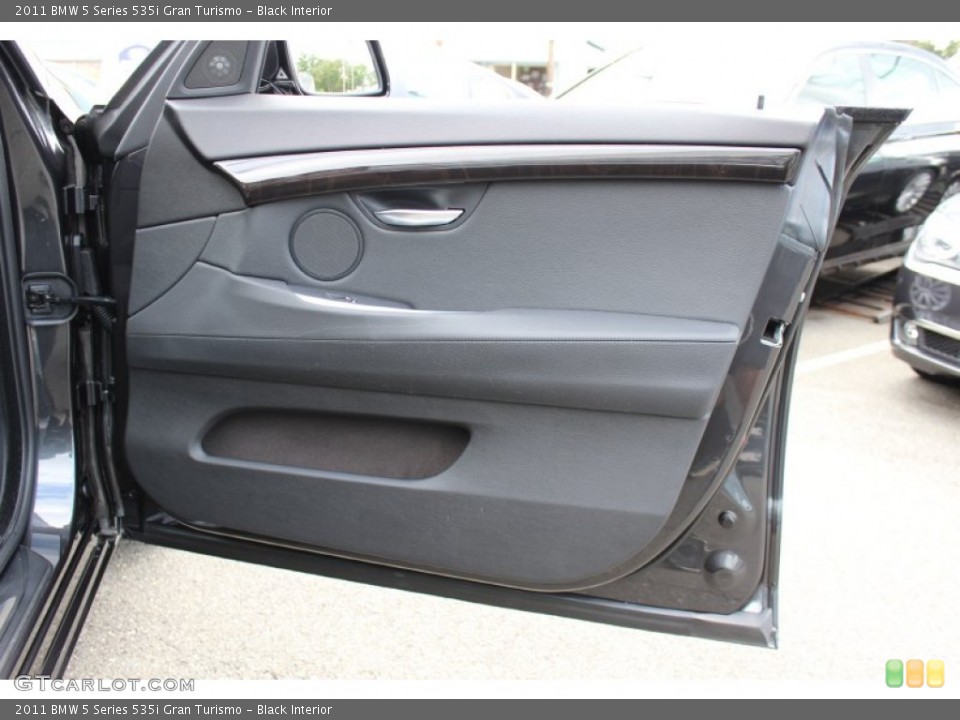 Black Interior Door Panel for the 2011 BMW 5 Series 535i Gran Turismo #53023463
