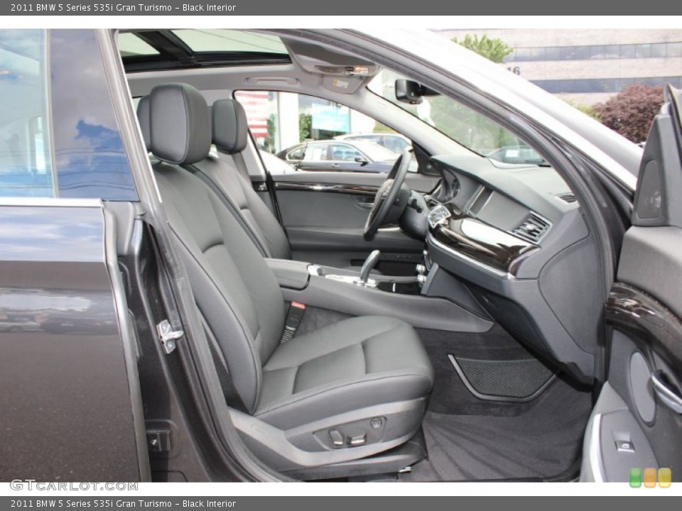 Black Interior Photo for the 2011 BMW 5 Series 535i Gran Turismo #53023493