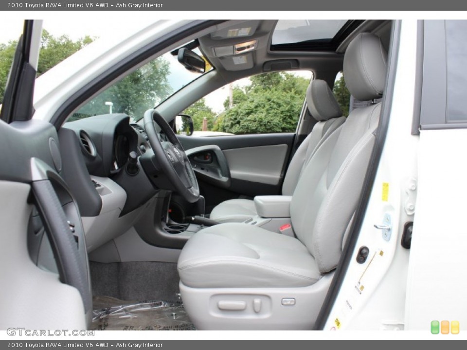 Ash Gray Interior Photo for the 2010 Toyota RAV4 Limited V6 4WD #53024795