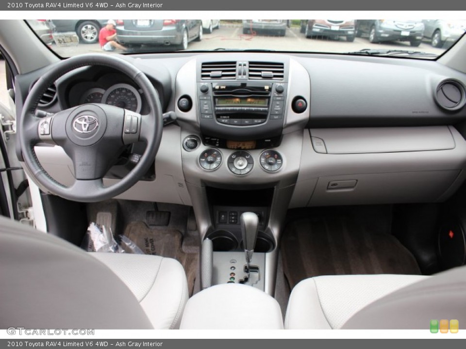 Ash Gray Interior Dashboard for the 2010 Toyota RAV4 Limited V6 4WD #53024843