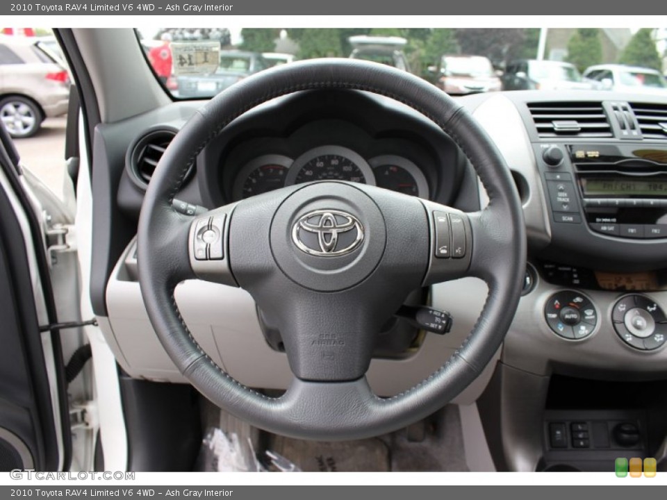 Ash Gray Interior Steering Wheel for the 2010 Toyota RAV4 Limited V6 4WD #53024864