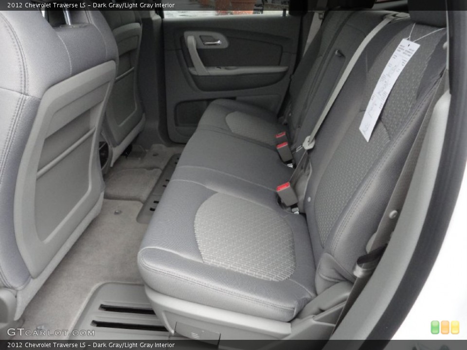 Dark Gray/Light Gray Interior Photo for the 2012 Chevrolet Traverse LS #53025653
