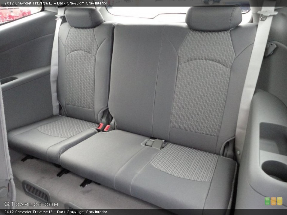 Dark Gray/Light Gray Interior Photo for the 2012 Chevrolet Traverse LS #53025668