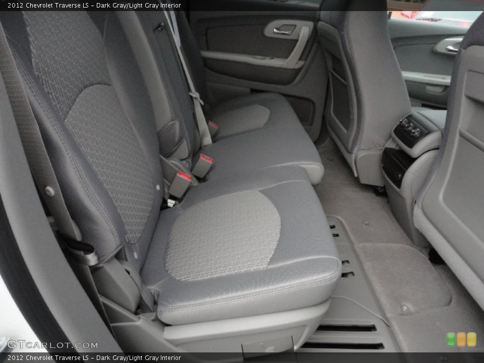 Dark Gray/Light Gray Interior Photo for the 2012 Chevrolet Traverse LS #53025698