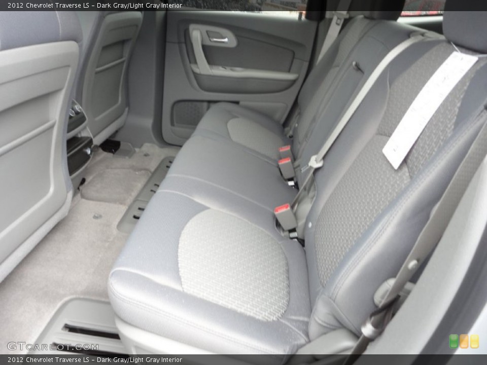 Dark Gray/Light Gray Interior Photo for the 2012 Chevrolet Traverse LS #53025953