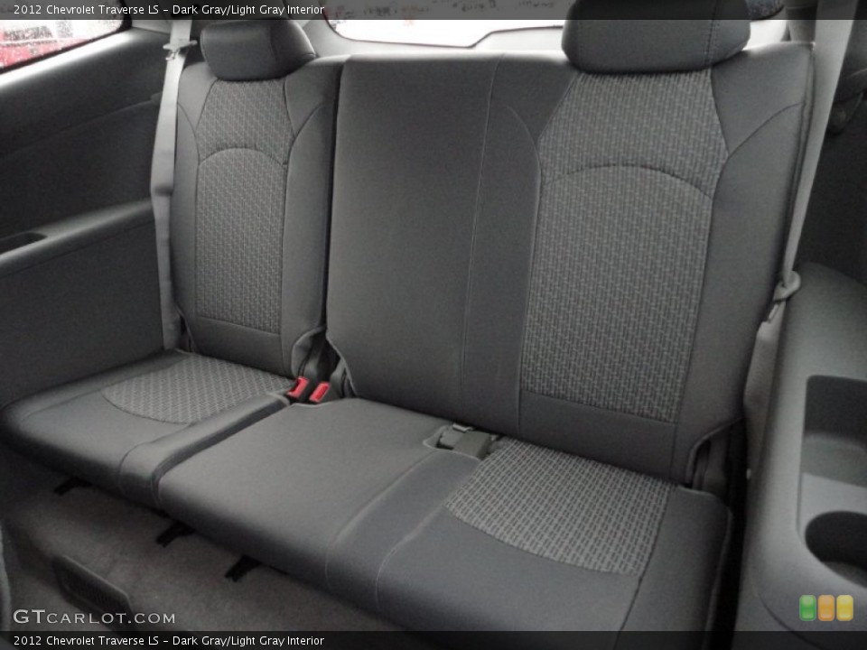 Dark Gray/Light Gray Interior Photo for the 2012 Chevrolet Traverse LS #53025962