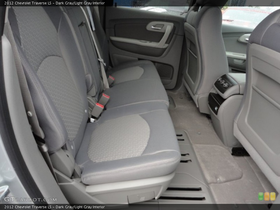 Dark Gray/Light Gray Interior Photo for the 2012 Chevrolet Traverse LS #53025977