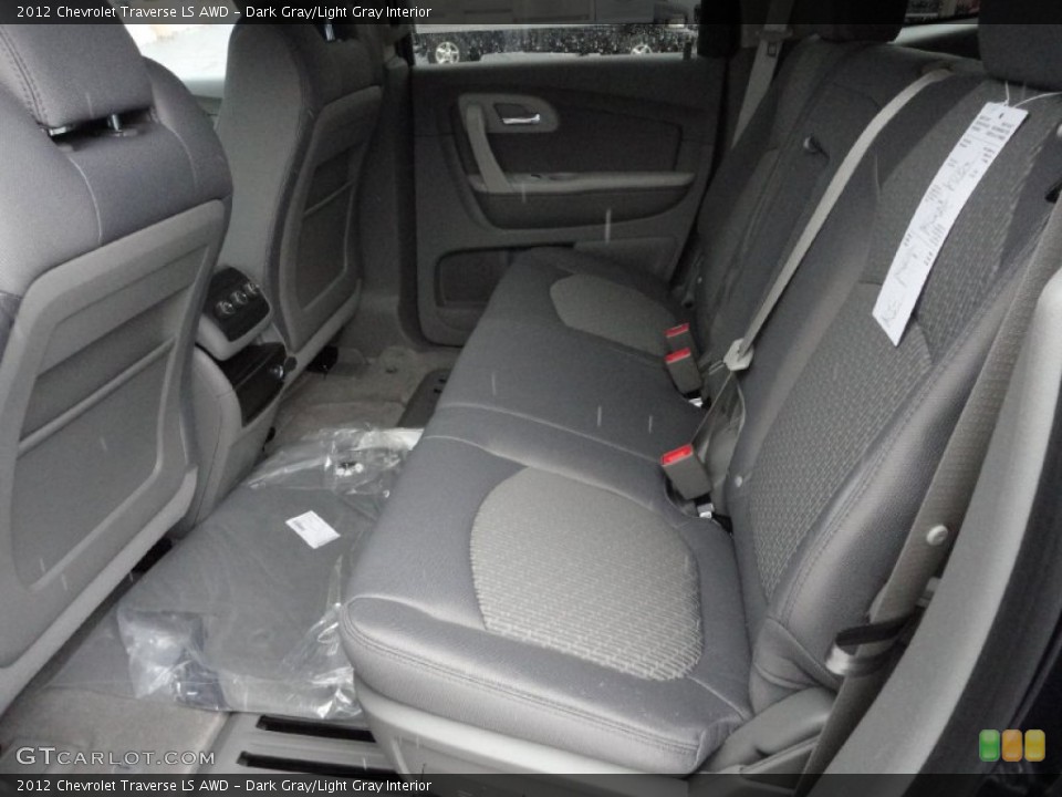 Dark Gray/Light Gray Interior Photo for the 2012 Chevrolet Traverse LS AWD #53026226