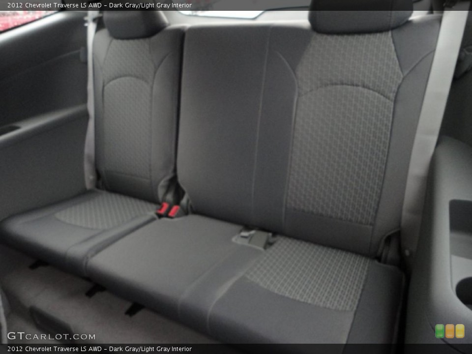 Dark Gray/Light Gray Interior Photo for the 2012 Chevrolet Traverse LS AWD #53026244