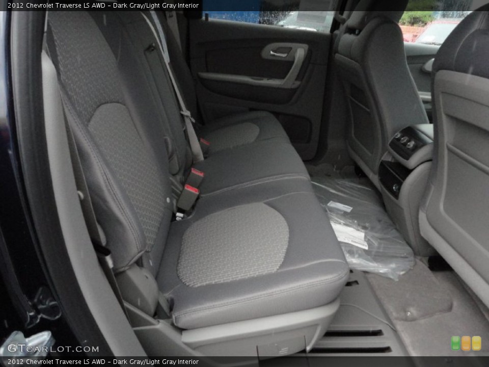 Dark Gray/Light Gray Interior Photo for the 2012 Chevrolet Traverse LS AWD #53026262