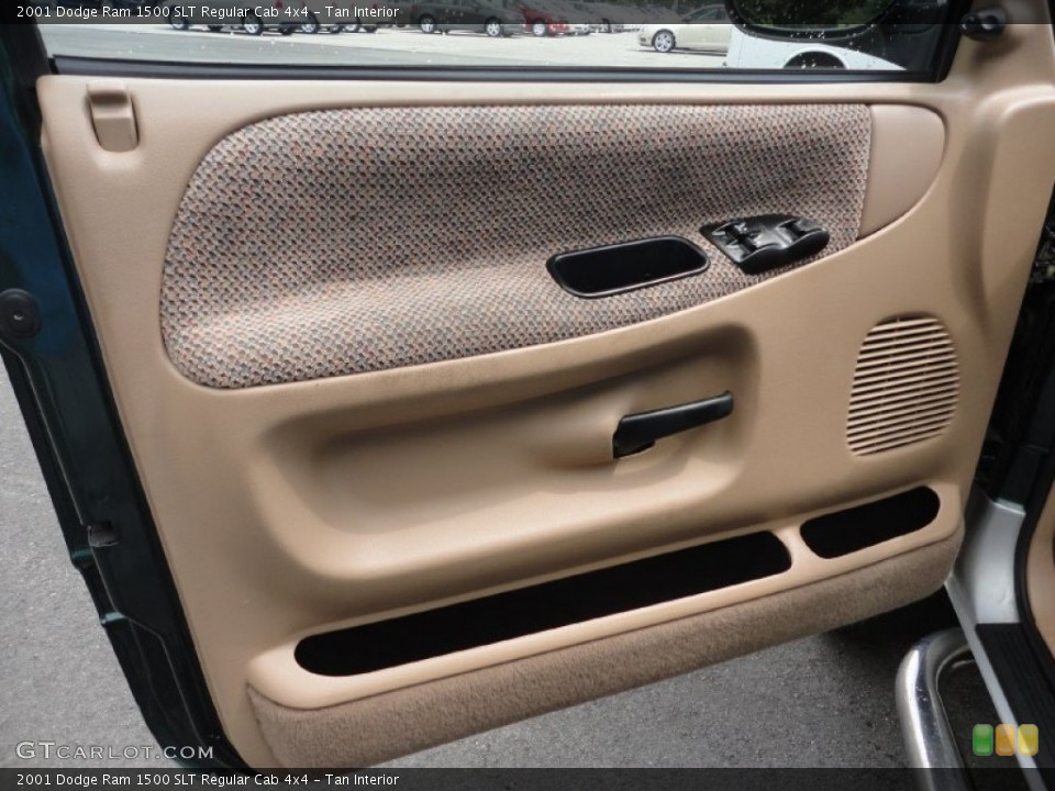 Tan Interior Door Panel for the 2001 Dodge Ram 1500 SLT Regular Cab 4x4 #53026697