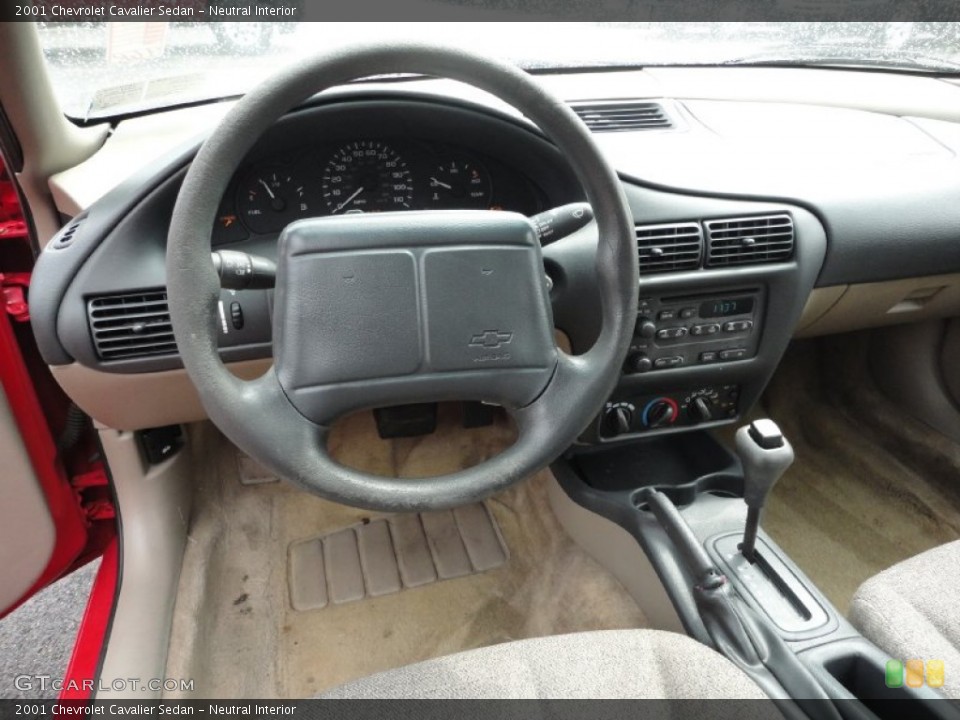 Neutral Interior Dashboard for the 2001 Chevrolet Cavalier Sedan #53027570