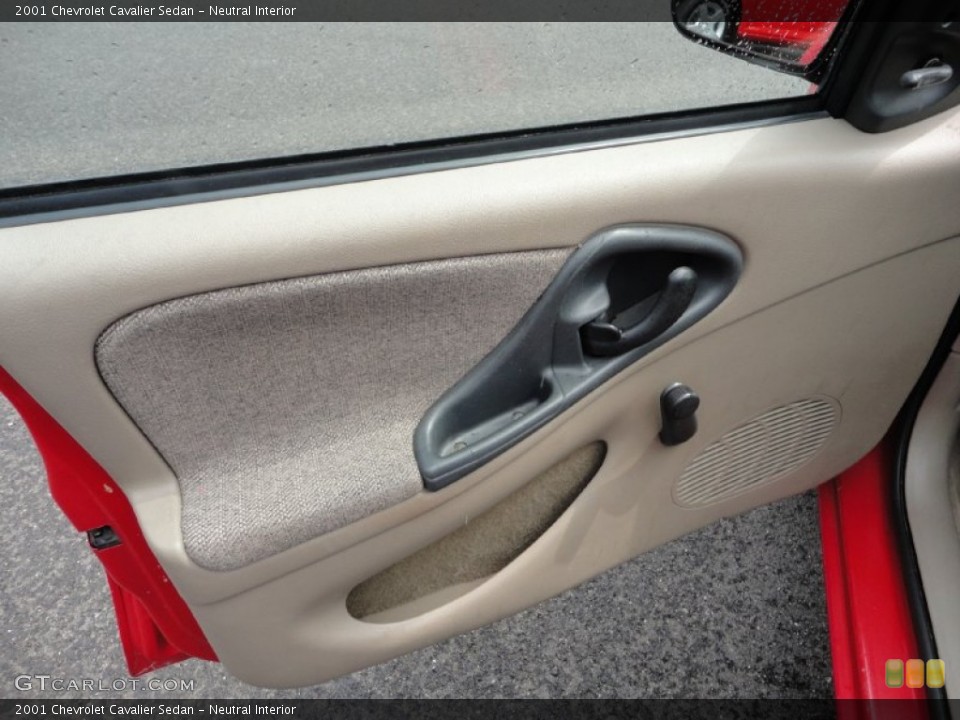 Neutral Interior Door Panel for the 2001 Chevrolet Cavalier Sedan #53027602