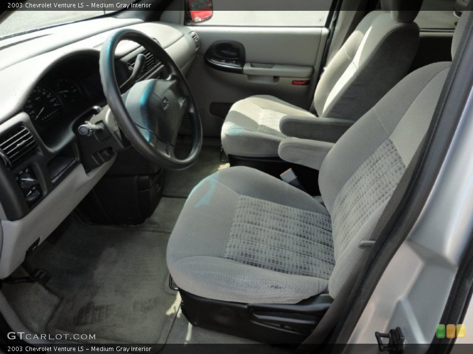 Medium Gray Interior Photo for the 2003 Chevrolet Venture LS #53028338