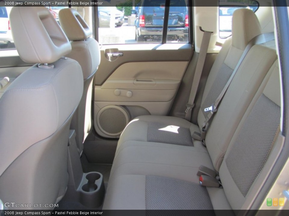 Pastel Pebble Beige Interior Photo for the 2008 Jeep Compass Sport #53029610