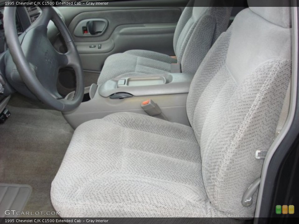 Gray Interior Photo for the 1995 Chevrolet C/K C1500 Extended Cab #53030381