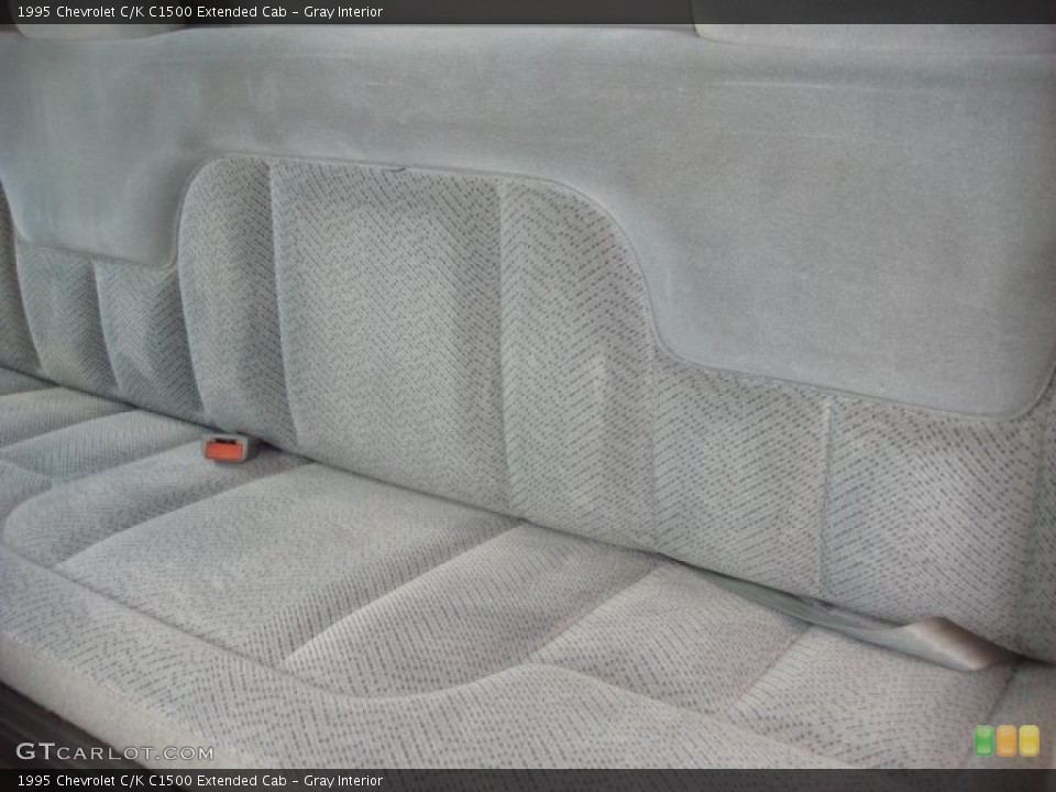 Gray Interior Photo for the 1995 Chevrolet C/K C1500 Extended Cab #53030393