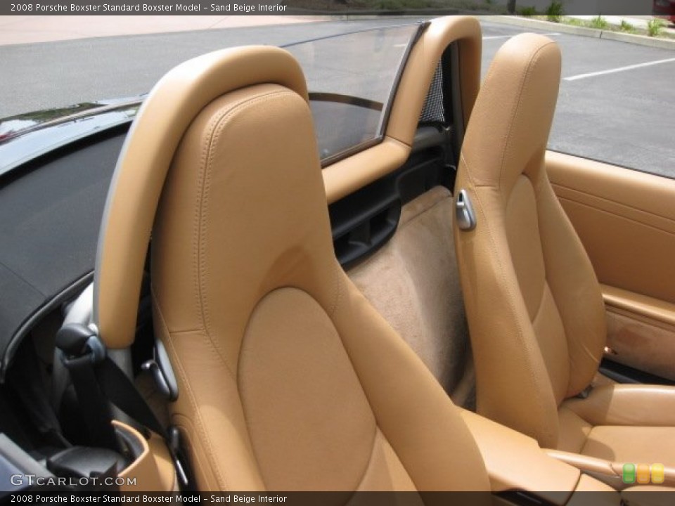 Sand Beige Interior Photo for the 2008 Porsche Boxster  #53032991