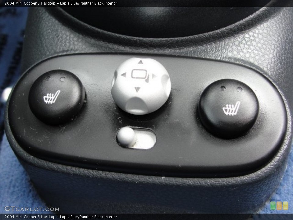 Lapis Blue/Panther Black Interior Controls for the 2004 Mini Cooper S Hardtop #53033114
