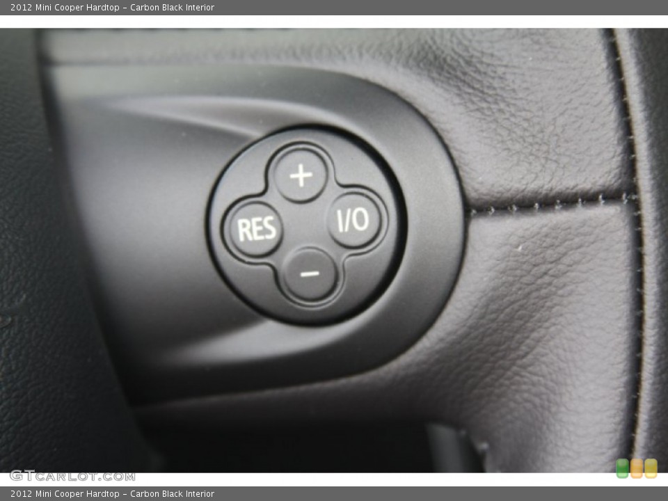 Carbon Black Interior Controls for the 2012 Mini Cooper Hardtop #53035742