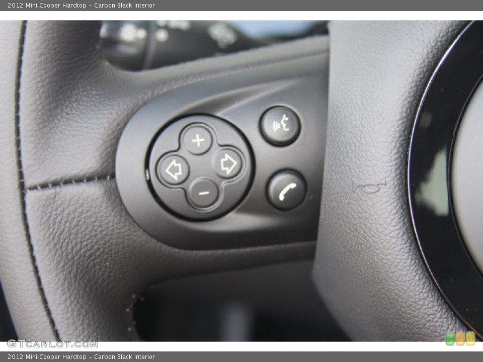 Carbon Black Interior Controls for the 2012 Mini Cooper Hardtop #53035757