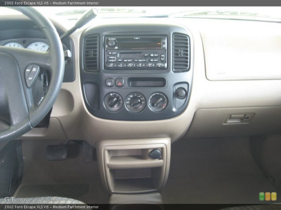 Medium Parchment Interior Controls for the 2002 Ford Escape XLS V6 #53035925