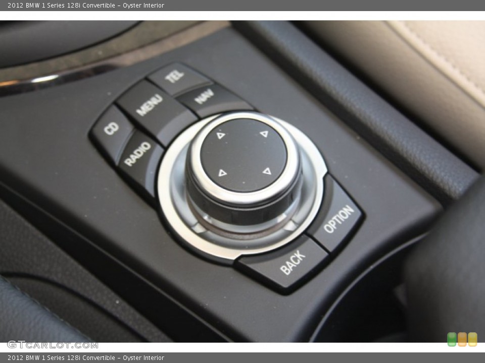 Oyster Interior Controls for the 2012 BMW 1 Series 128i Convertible #53036114