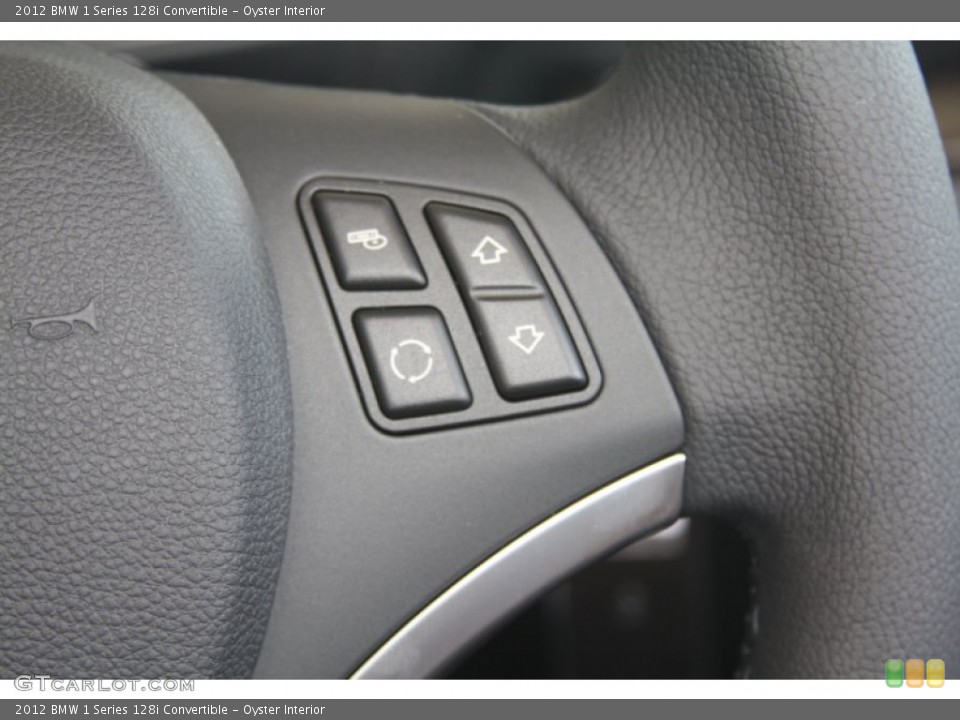 Oyster Interior Controls for the 2012 BMW 1 Series 128i Convertible #53036147