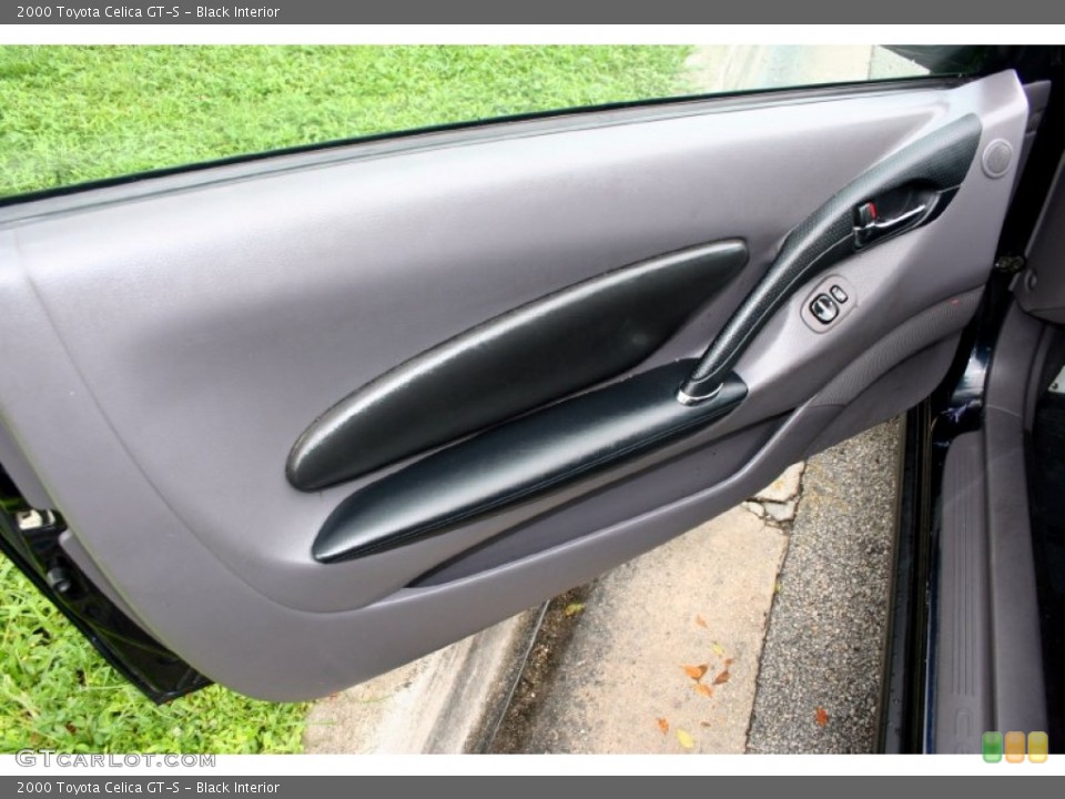 Black Interior Door Panel for the 2000 Toyota Celica GT-S #53036612