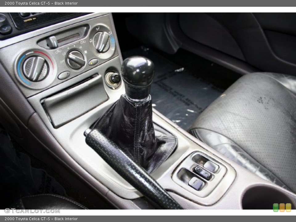 Black Interior Transmission for the 2000 Toyota Celica GT-S #53037113