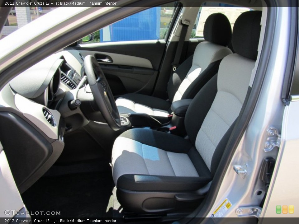 Jet Black/Medium Titanium Interior Photo for the 2012 Chevrolet Cruze LS #53037746
