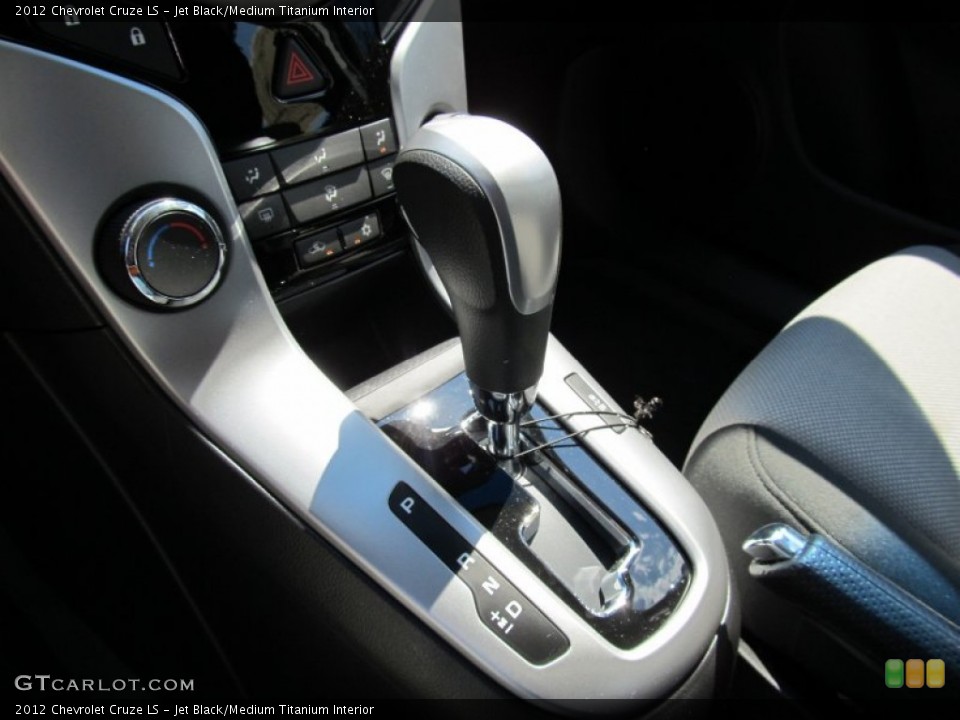 Jet Black/Medium Titanium Interior Transmission for the 2012 Chevrolet Cruze LS #53037815