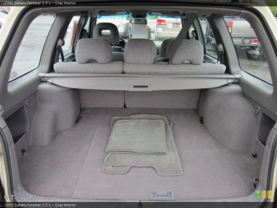 Gray Interior Trunk for the 2002 Subaru Forester 2.5 L #53039606