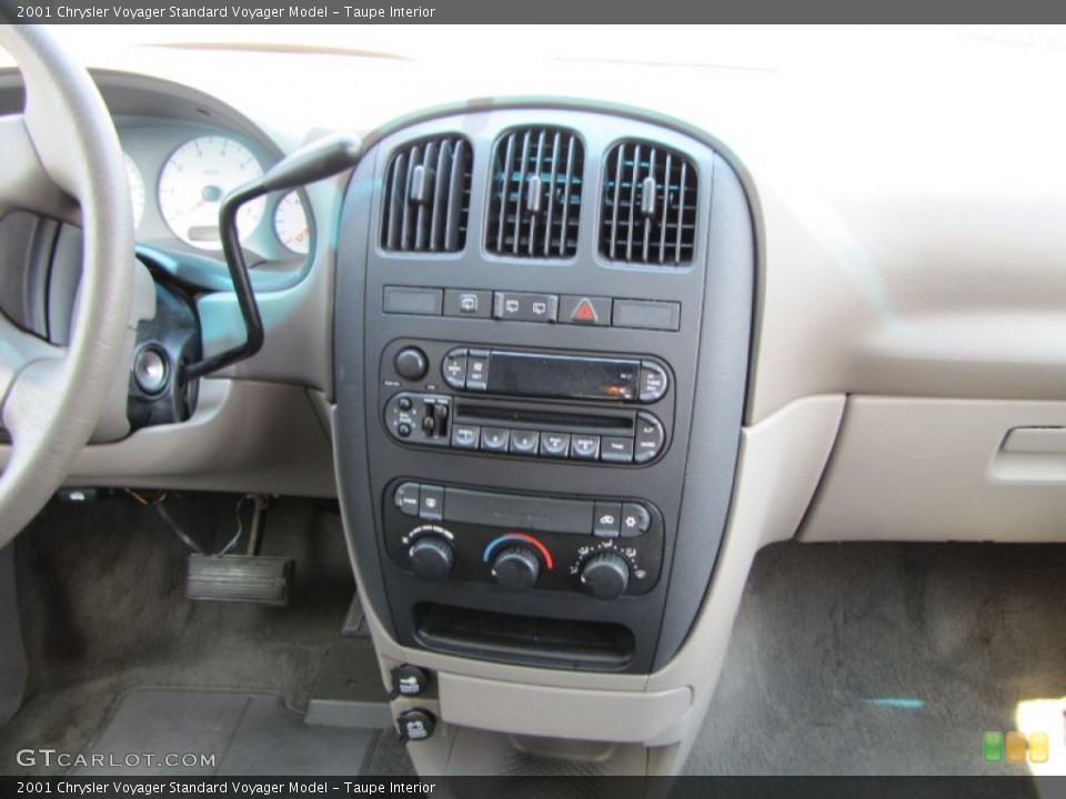 Taupe Interior Audio System for the 2001 Chrysler Voyager  #53042432