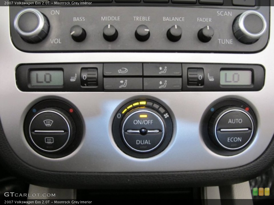 Moonrock Grey Interior Controls for the 2007 Volkswagen Eos 2.0T #53042492