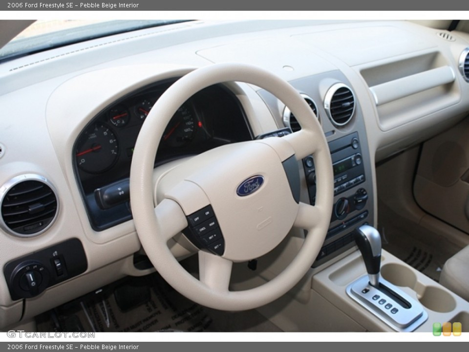 Pebble Beige Interior Dashboard for the 2006 Ford Freestyle SE #53044397